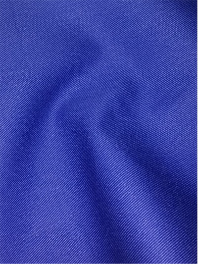 XX-FSSY/YULG  100％ cotton FR anti-static twill fabric 20S*16S/128*60 260GSM 45度照